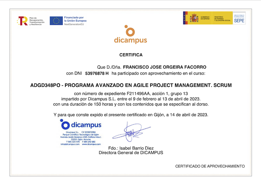 Certificación